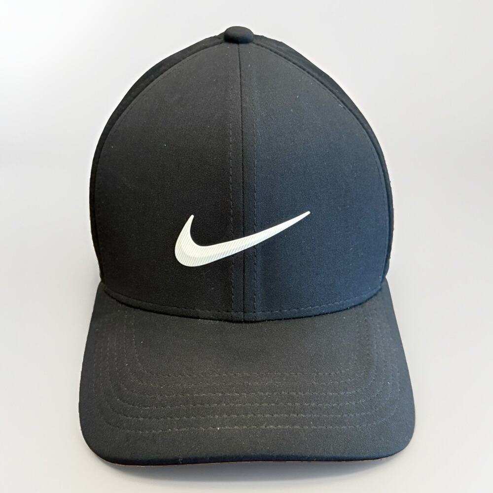 Nike Golf Classic99 Dri-FIT Black Structured Perforated Hat Size M/L BV1073-010